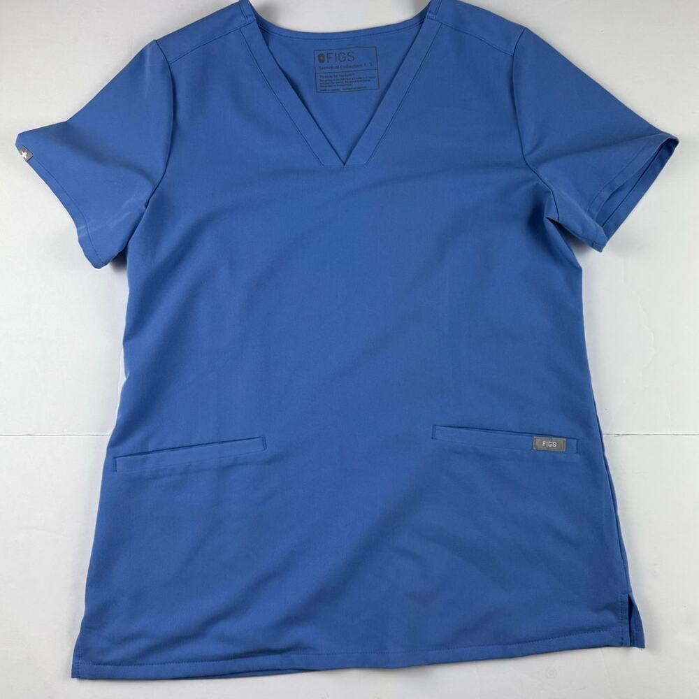 FIGS Regular Blue Scrubs Set - Size Small - Excellent Condition - Picture 2 of 10